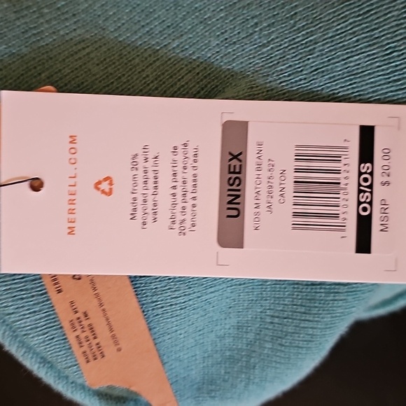 Merrell Green Beanie Hat - Picture 4 of 4